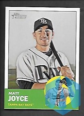 2012 Topps Heritage Matt Joyce #432 Tampa Bay Rays SP